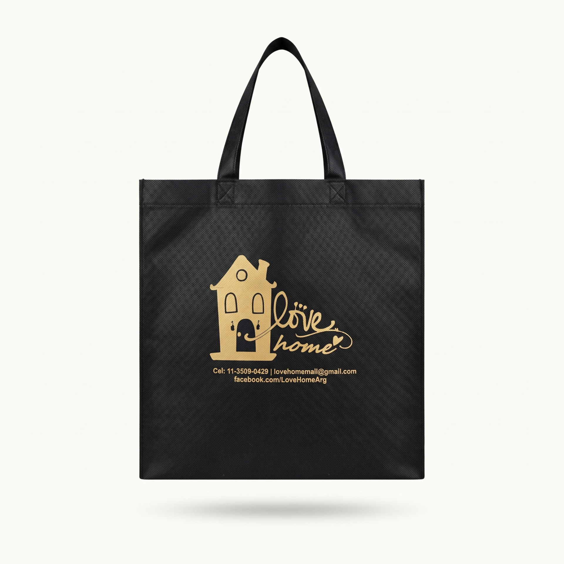 Bolsa personalizada para Love Home