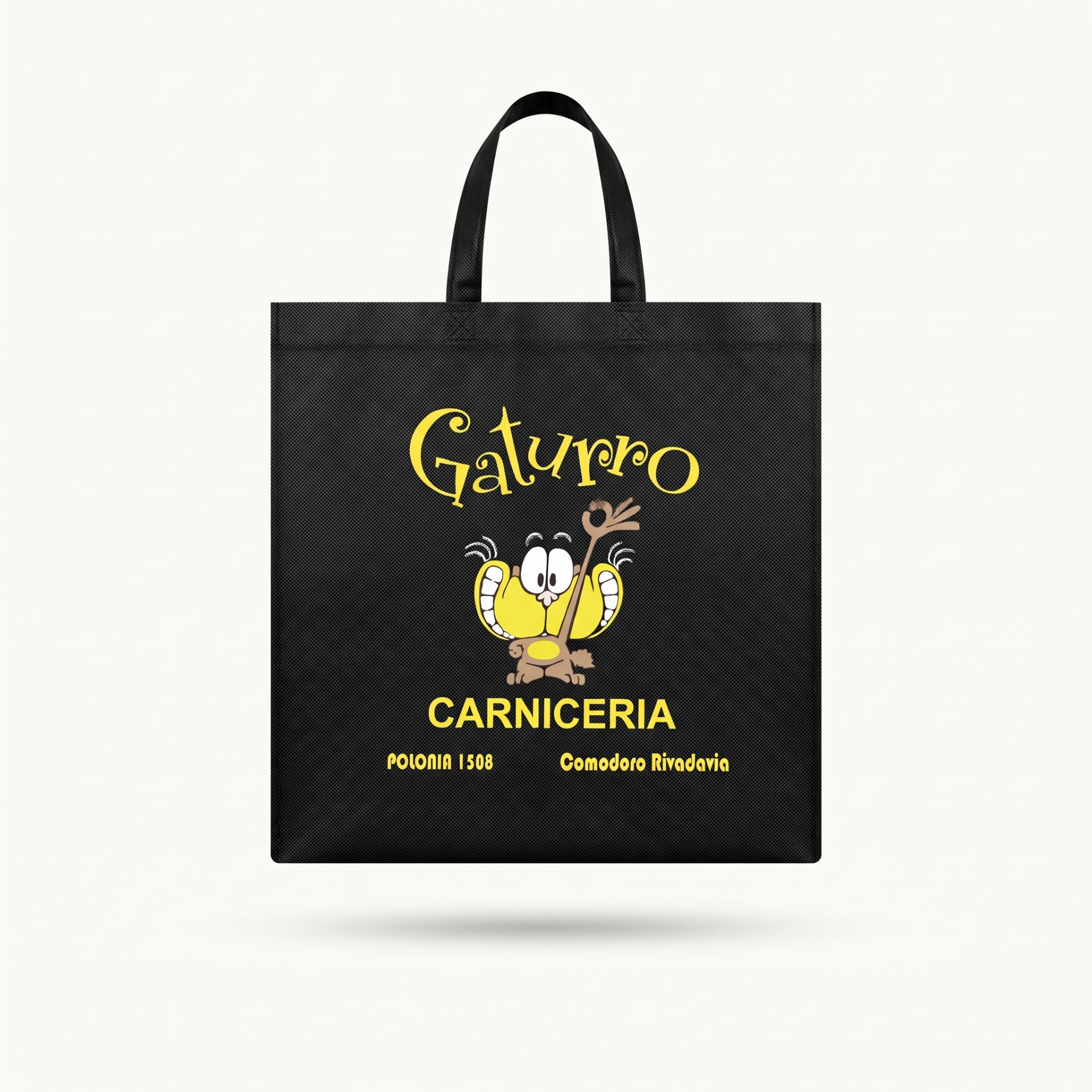 Bolsa personalizada para Carnicería Gaturro — Comodoro Rivadavia