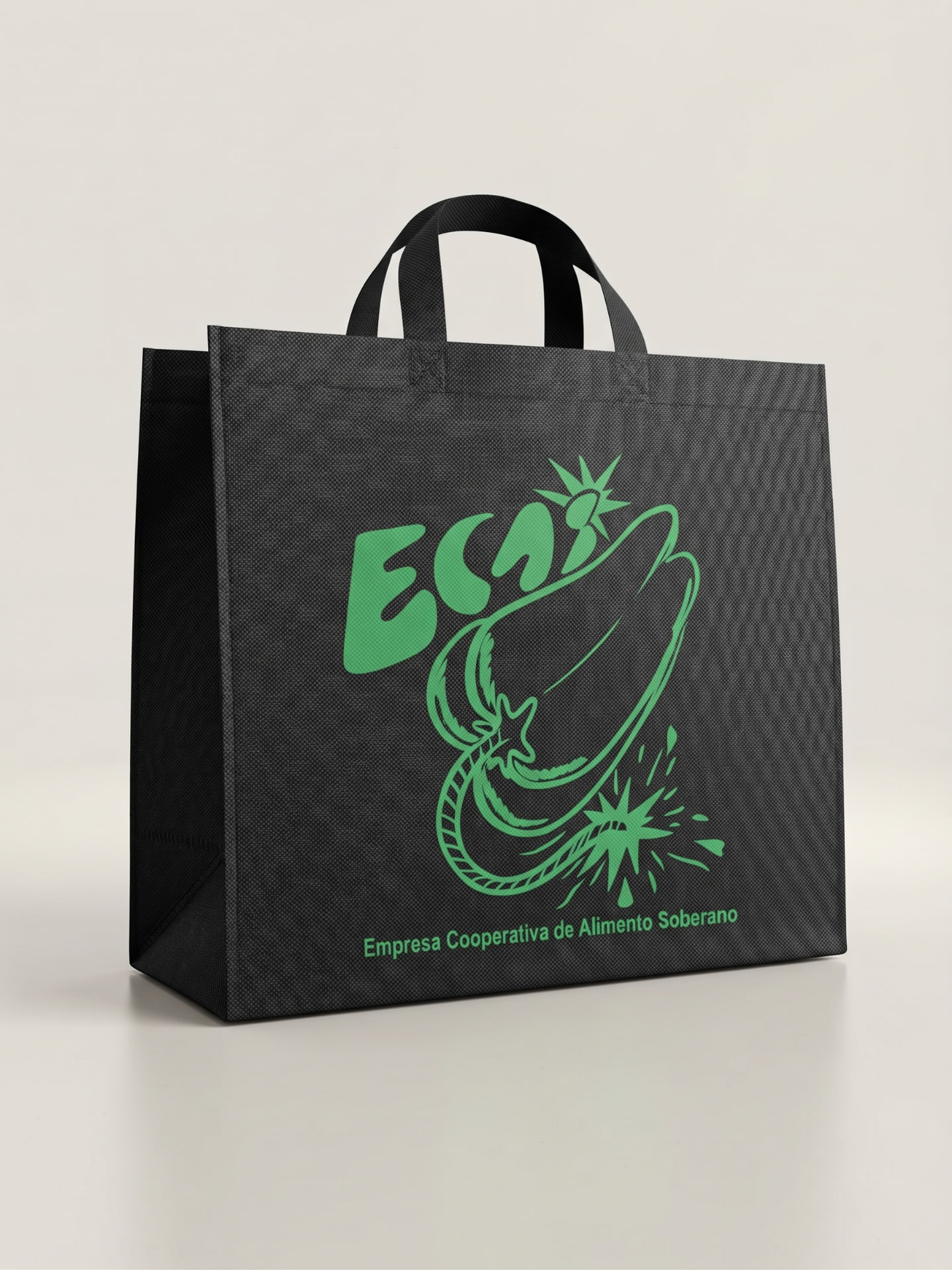 Bolsa personalizada para ECAS — Empresa Cooperativa de Alimento Soberano