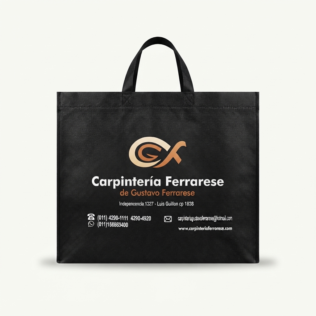 Bolsa personalizada para Carpintería Ferrarese
