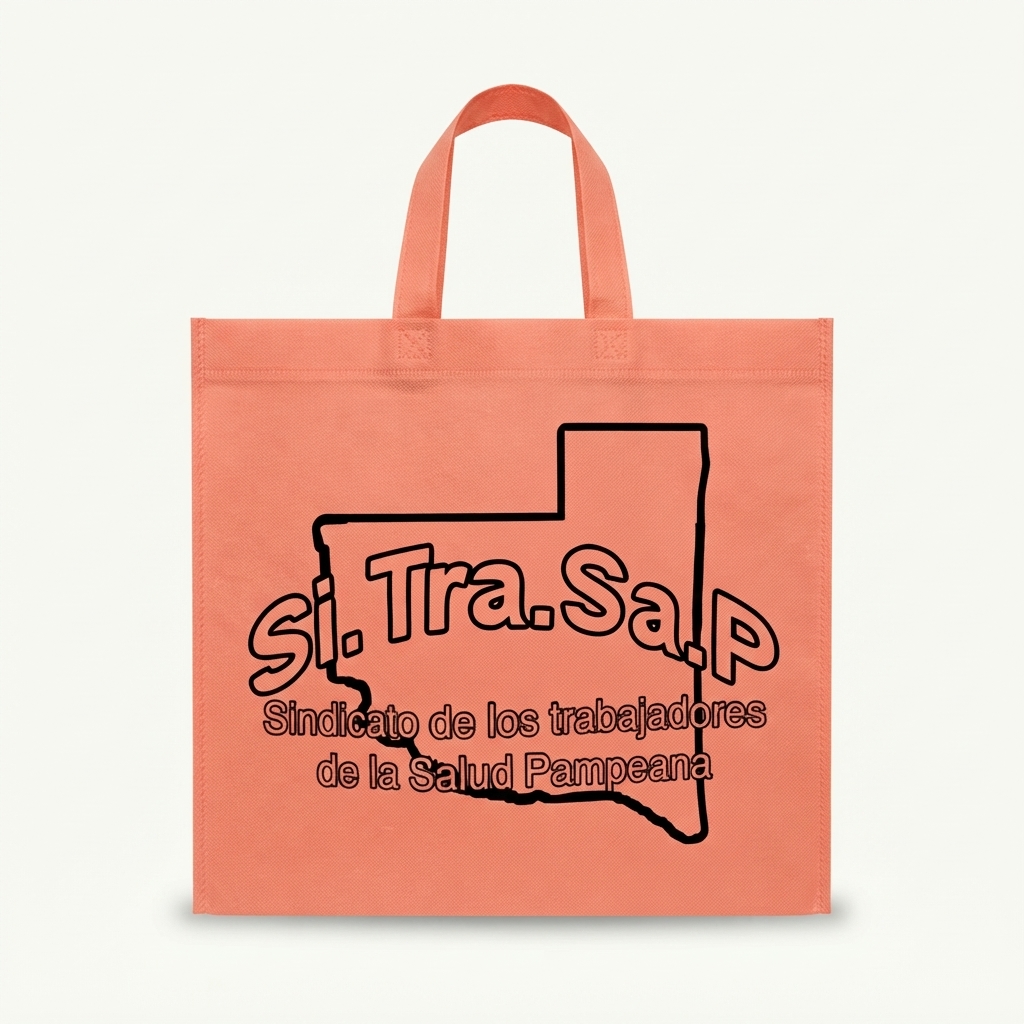 Bolsa personalizada para S.I.Tra.Sa.P — Sindicato de los Trabajadores de la Salud Pampeana