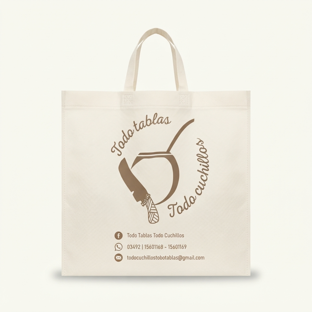 Bolsa personalizada para Todo Tablas Todo Cuchillos